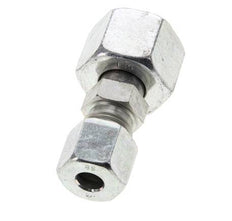 8S & 14S Zink plated Steel Straight Cutting Fitting with Swivel 630 bar ISO 8434-1