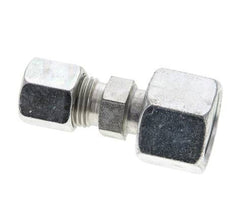 8S & 14S Zink plated Steel Straight Cutting Fitting with Swivel 630 bar ISO 8434-1