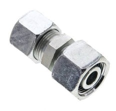 14S & 16S Zink plated Steel Straight Cutting Fitting with Swivel 400 bar ISO 8434-1
