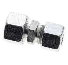 14S & 16S Zink plated Steel Straight Cutting Fitting with Swivel 400 bar ISO 8434-1