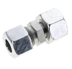 14S & 16S Zink plated Steel Straight Cutting Fitting with Swivel 400 bar ISO 8434-1