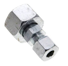 10S & 20S Zink plated Steel Straight Cutting Fitting with Swivel 400 bar ISO 8434-1