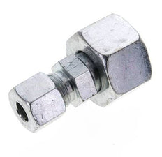 10S & 20S Zink plated Steel Straight Cutting Fitting with Swivel 400 bar ISO 8434-1