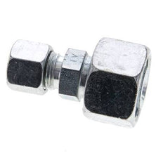 10S & 20S Zink plated Steel Straight Cutting Fitting with Swivel 400 bar ISO 8434-1