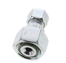 12S & 20S Zink plated Steel Straight Cutting Fitting with Swivel 400 bar ISO 8434-1