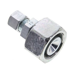10S & 25S Zink plated Steel Straight Cutting Fitting with Swivel 400 bar ISO 8434-1
