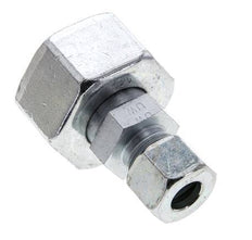 12S & 25S Zink plated Steel Straight Cutting Fitting with Swivel 400 bar ISO 8434-1