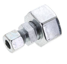 12S & 25S Zink plated Steel Straight Cutting Fitting with Swivel 400 bar ISO 8434-1