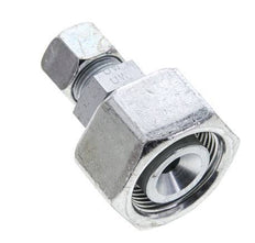 12S & 25S Zink plated Steel Straight Cutting Fitting with Swivel 400 bar ISO 8434-1