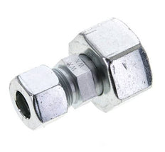 16S & 25S Zink plated Steel Straight Cutting Fitting with Swivel 400 bar ISO 8434-1