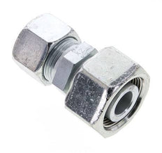 20S & 25S Zink plated Steel Straight Cutting Fitting with Swivel 400 bar ISO 8434-1
