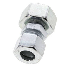 20S & 25S Zink plated Steel Straight Cutting Fitting with Swivel 400 bar ISO 8434-1