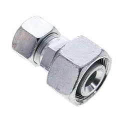 20S & 30S Zink plated Steel Straight Cutting Fitting with Swivel 400 bar ISO 8434-1