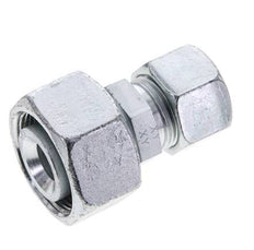 20S & 30S Zink plated Steel Straight Cutting Fitting with Swivel 400 bar ISO 8434-1