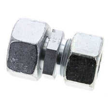 25S & 30S Zink plated Steel Straight Cutting Fitting with Swivel 400 bar ISO 8434-1