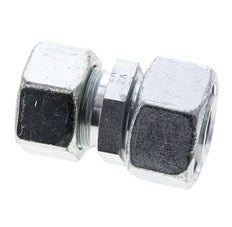 25S & 30S Zink plated Steel Straight Cutting Fitting with Swivel 400 bar ISO 8434-1
