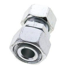 25S & 30S Zink plated Steel Straight Cutting Fitting with Swivel 400 bar ISO 8434-1