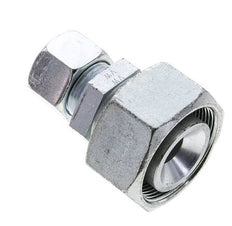 20S & 38S Zink plated Steel Straight Cutting Fitting with Swivel 315 bar ISO 8434-1