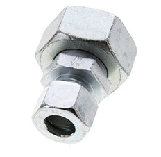 20S & 38S Zink plated Steel Straight Cutting Fitting with Swivel 315 bar ISO 8434-1