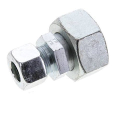 20S & 38S Zink plated Steel Straight Cutting Fitting with Swivel 315 bar ISO 8434-1