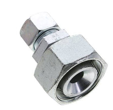 20S & 38S Zink plated Steel Straight Cutting Fitting with Swivel 315 bar ISO 8434-1