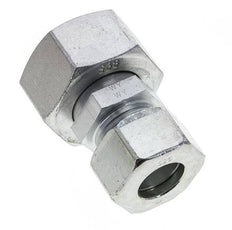 25S & 38S Zink plated Steel Straight Cutting Fitting with Swivel 315 bar ISO 8434-1