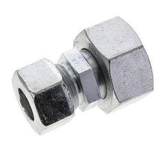 25S & 38S Zink plated Steel Straight Cutting Fitting with Swivel 315 bar ISO 8434-1