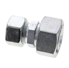 25S & 38S Zink plated Steel Straight Cutting Fitting with Swivel 315 bar ISO 8434-1