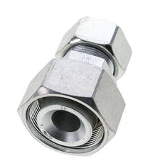 25S & 38S Zink plated Steel Straight Cutting Fitting with Swivel 315 bar ISO 8434-1