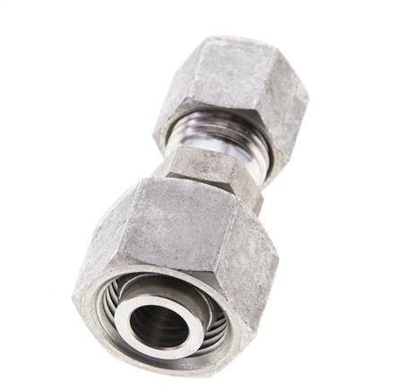 8L & 12L Stainless Steel Straight Cutting Fitting with Swivel 315 bar ISO 8434-1