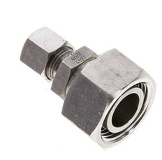 10L & 22L Stainless Steel Straight Cutting Fitting with Swivel 160 bar ISO 8434-1