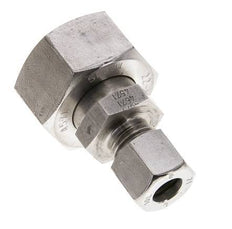 10L & 22L Stainless Steel Straight Cutting Fitting with Swivel 160 bar ISO 8434-1