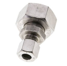 10L & 22L Stainless Steel Straight Cutting Fitting with Swivel 160 bar ISO 8434-1