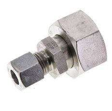 10L & 22L Stainless Steel Straight Cutting Fitting with Swivel 160 bar ISO 8434-1