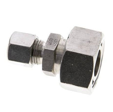 10L & 22L Stainless Steel Straight Cutting Fitting with Swivel 160 bar ISO 8434-1