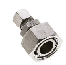 10L & 22L Stainless Steel Straight Cutting Fitting with Swivel 160 bar ISO 8434-1