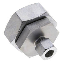12L & 42L Zink plated Steel Straight Cutting Fitting with Swivel 160 bar NBR O-ring Sealing Cone ISO 8434-1