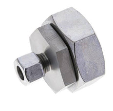 12L & 42L Zink plated Steel Straight Cutting Fitting with Swivel 160 bar NBR O-ring Sealing Cone ISO 8434-1