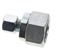 14S & 30S Zink plated Steel Straight Cutting Fitting with Swivel 400 bar NBR O-ring Sealing Cone ISO 8434-1