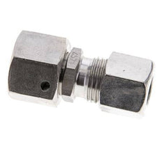10L & 12L Stainless Steel Straight Cutting Fitting with Swivel 315 bar FKM O-ring Sealing Cone ISO 8434-1