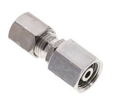 6S & 8S Stainless Steel Straight Cutting Fitting with Swivel 630 bar FKM O-ring Sealing Cone ISO 8434-1