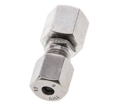 6S & 8S Stainless Steel Straight Cutting Fitting with Swivel 630 bar FKM O-ring Sealing Cone ISO 8434-1