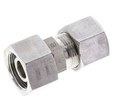 14S & 16S Stainless Steel Straight Cutting Fitting with Swivel 400 bar FKM O-ring Sealing Cone ISO 8434-1