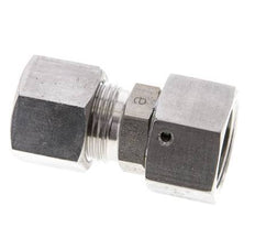 14S & 16S Stainless Steel Straight Cutting Fitting with Swivel 400 bar FKM O-ring Sealing Cone ISO 8434-1
