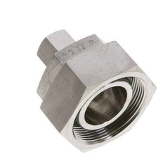 12S & 38S Stainless Steel Straight Cutting Fitting with Swivel 315 bar FKM O-ring Sealing Cone ISO 8434-1