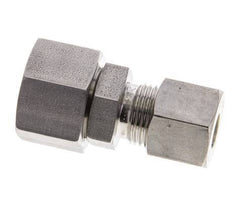 10S & 14S Stainless Steel Straight Compression Fitting with Swivel 400 bar FKM O-ring Sealing Cone ISO 8434-1