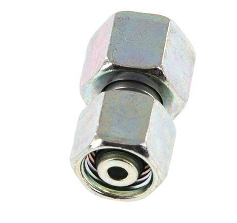 8L y 10L Acero zincado Recto con rótula 315 bar Junta tórica de NBR Cono de estanqueidad ISO 8434-1
