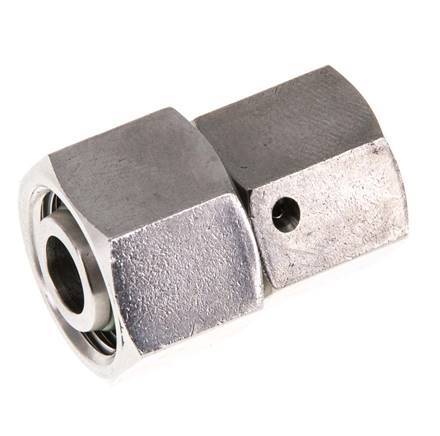 10L y 12L Acero Inoxidable Recto con Giro 315 bar Junta tórica de FKM Cono de sellado ISO 8434-1