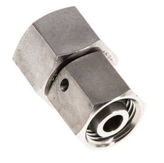 10L y 12L Acero Inoxidable Recto con Giro 315 bar Junta tórica de FKM Cono de sellado ISO 8434-1