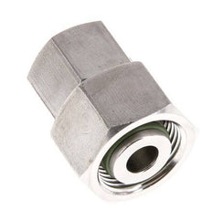 12L y 15L Acero Inoxidable Recto con Giro 315 bar Junta tórica de FKM Cono de sellado ISO 8434-1